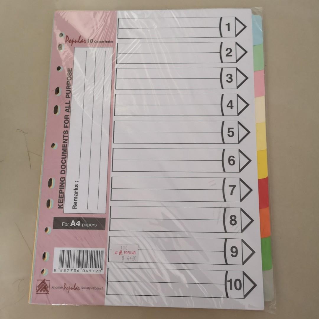 [CLEARANCE SALES]. NEW A4 files, Clear Folders, Protector sheets