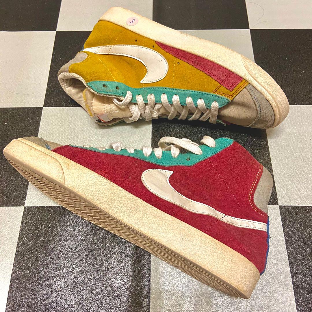 Nike blazer mid 77 vintage suede multicolor sales