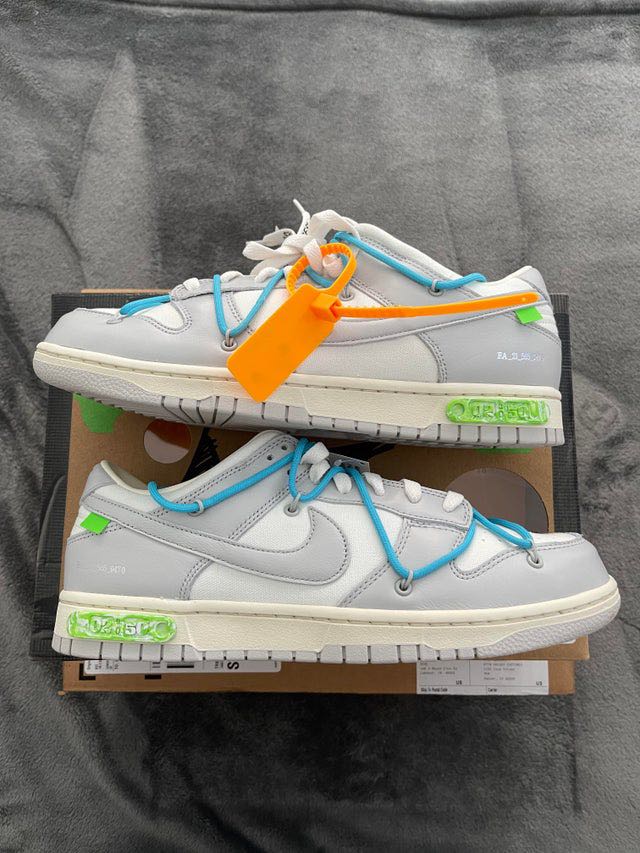 dunk low off white lot 2