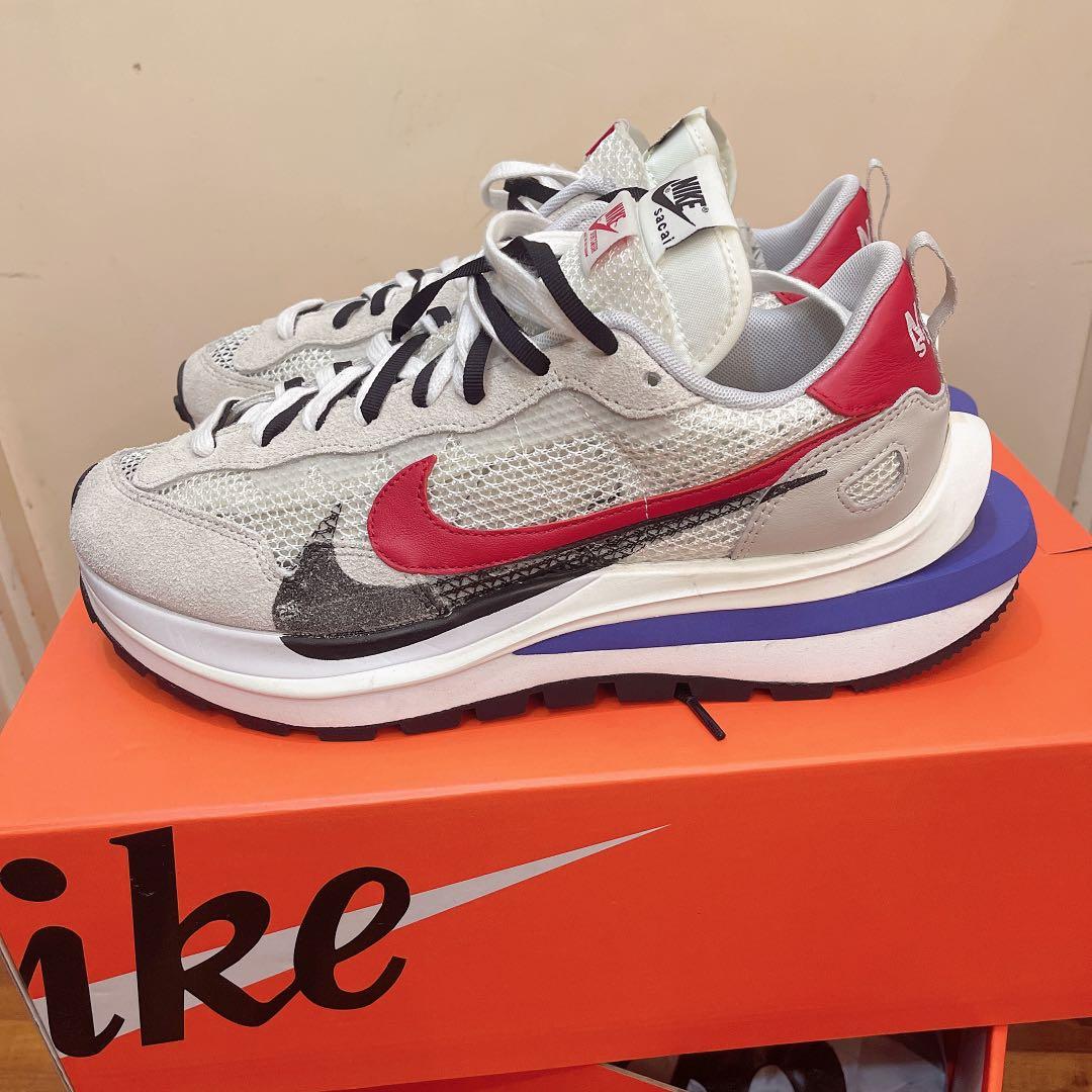 Nike X sacai VaporWaffle “Royal Fuchsia”, 男裝, 鞋, 波鞋- Carousell