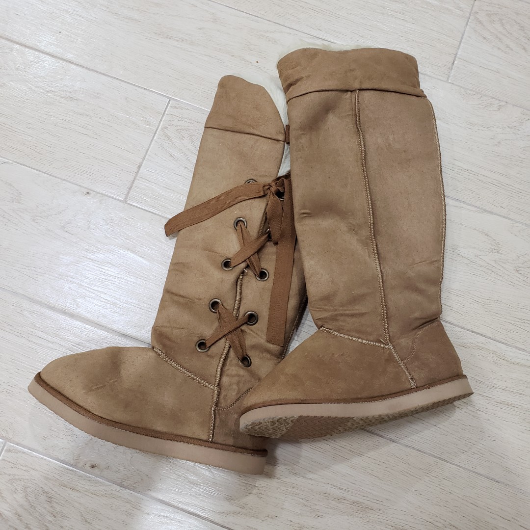 old navy brown boots
