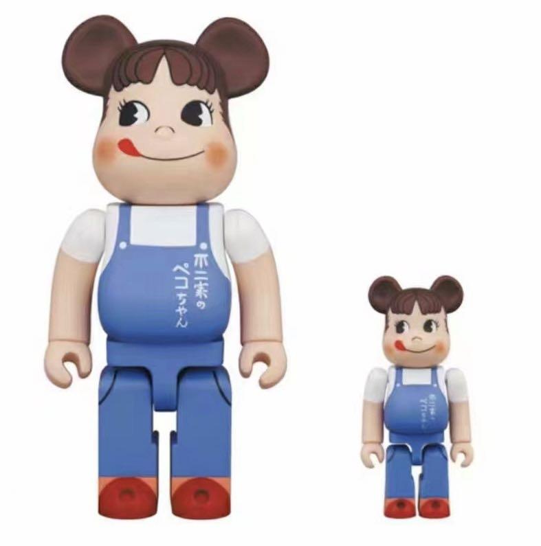有名人芸能人 ペコちゃん Be Rbrick Pekochan 2セット 100 フィギュア Www Joi Salon Com