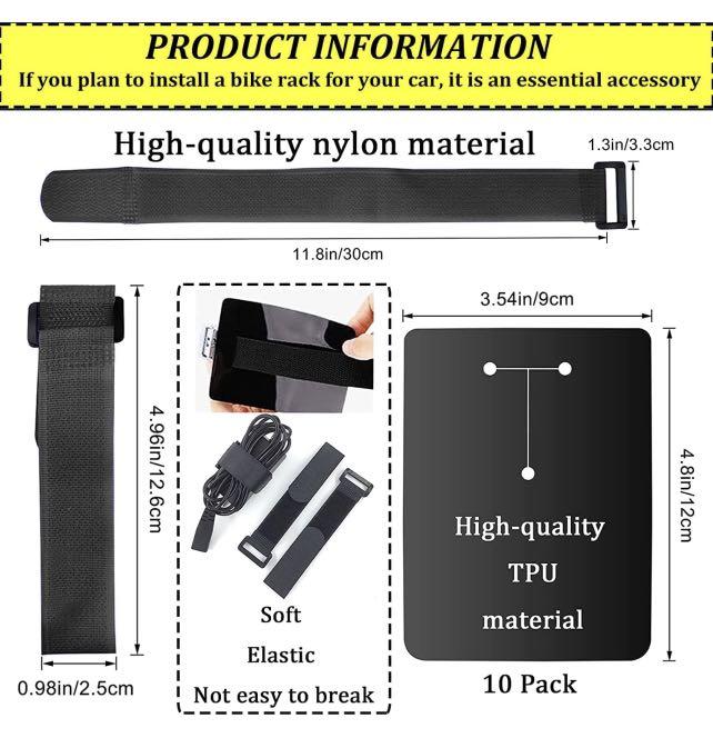 Bicycle Rack Protection Pads for Bicycle Car Rack Sports