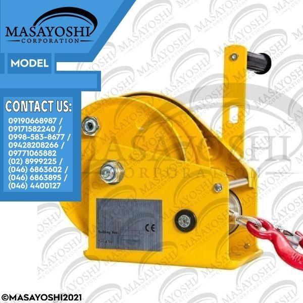 Pulley 1.3Kg Hand Winch Hoist Lifting Equipment Rigging