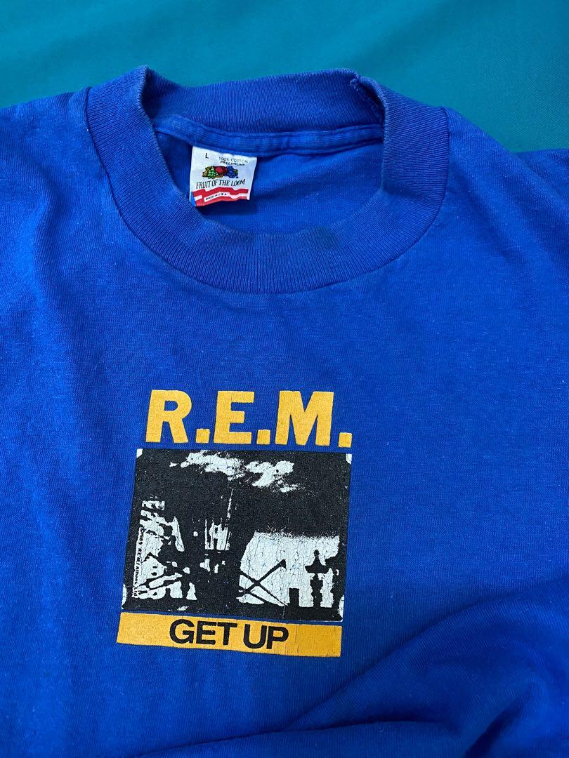 REM band vintage 80s, Men's Fashion, Tops & Sets, Tshirts & Polo Shirts