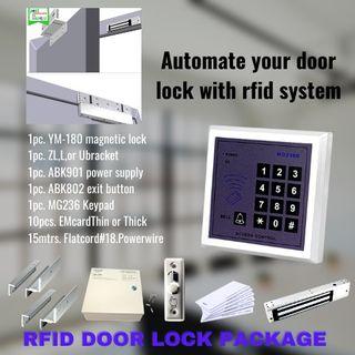 RFID / PIN CODE ACCESS CONTROL LOCK FOR OFFICE ENTRANCE