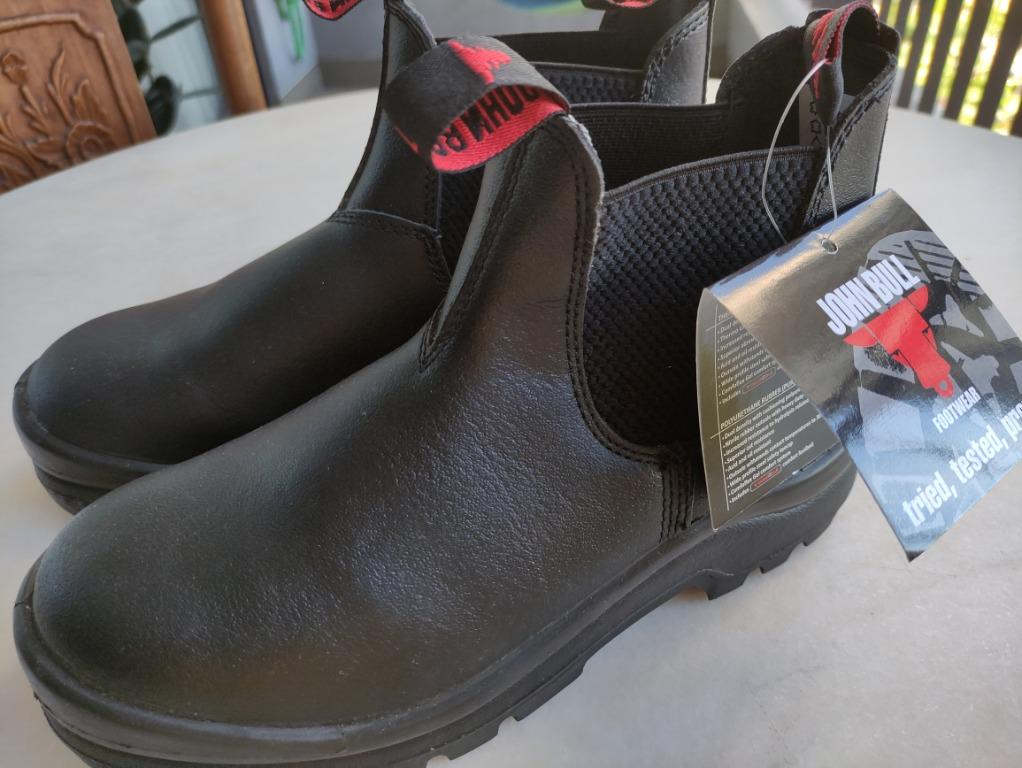 Safety Boots Steel Cap John Bull Size UK 7 Men s Fashion