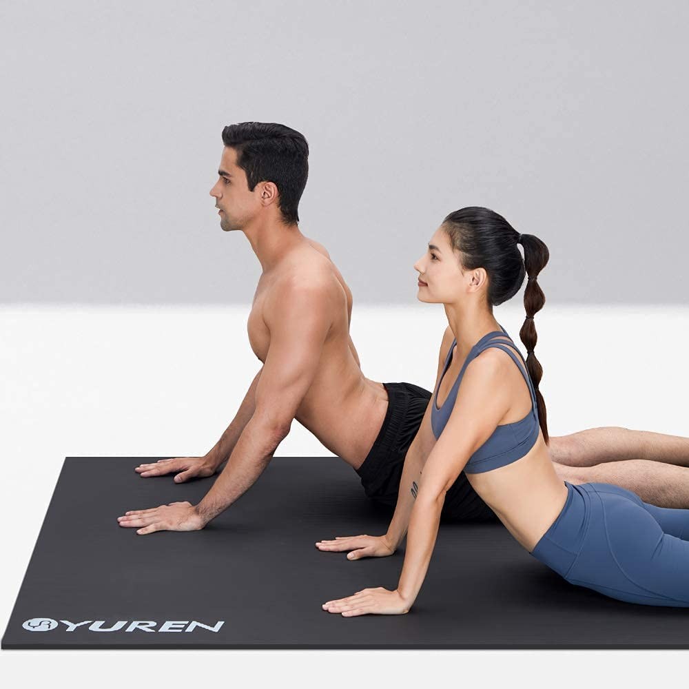 (SALE) YUREN Yoga Mat Large Exercise Mat, Thick Workout Mat