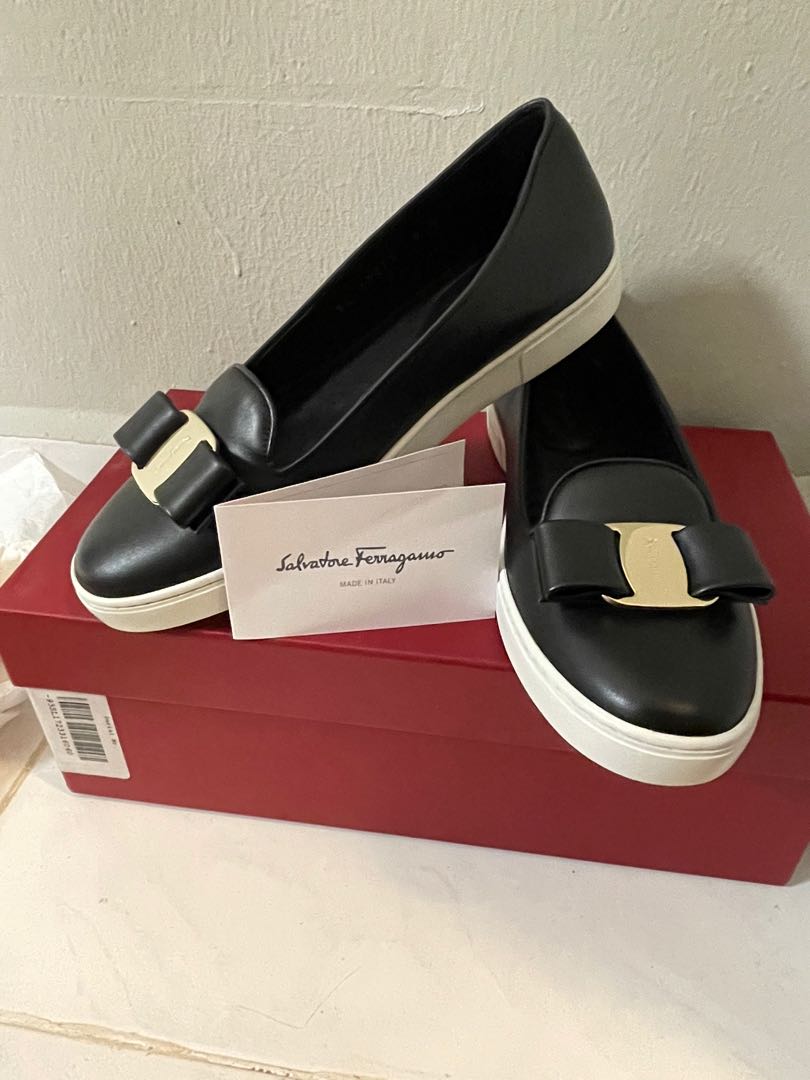 Salvatore Ferragamo Novello Slip ons Sneakers Women s Fashion
