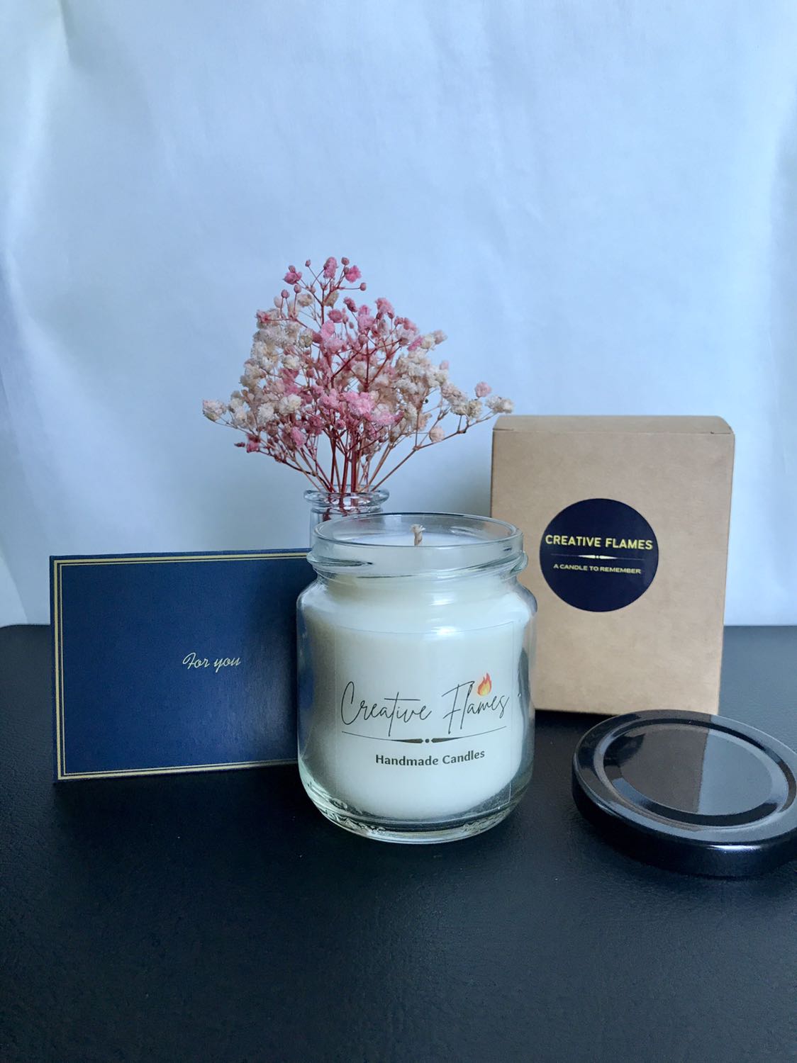 Scented Candle 180g Palm Wax Handpoured Made in Malaysia , Furniture & Home Living, Home