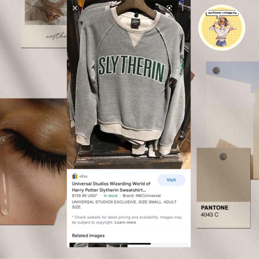 Slytherin sweatshirt universal studios new arrivals