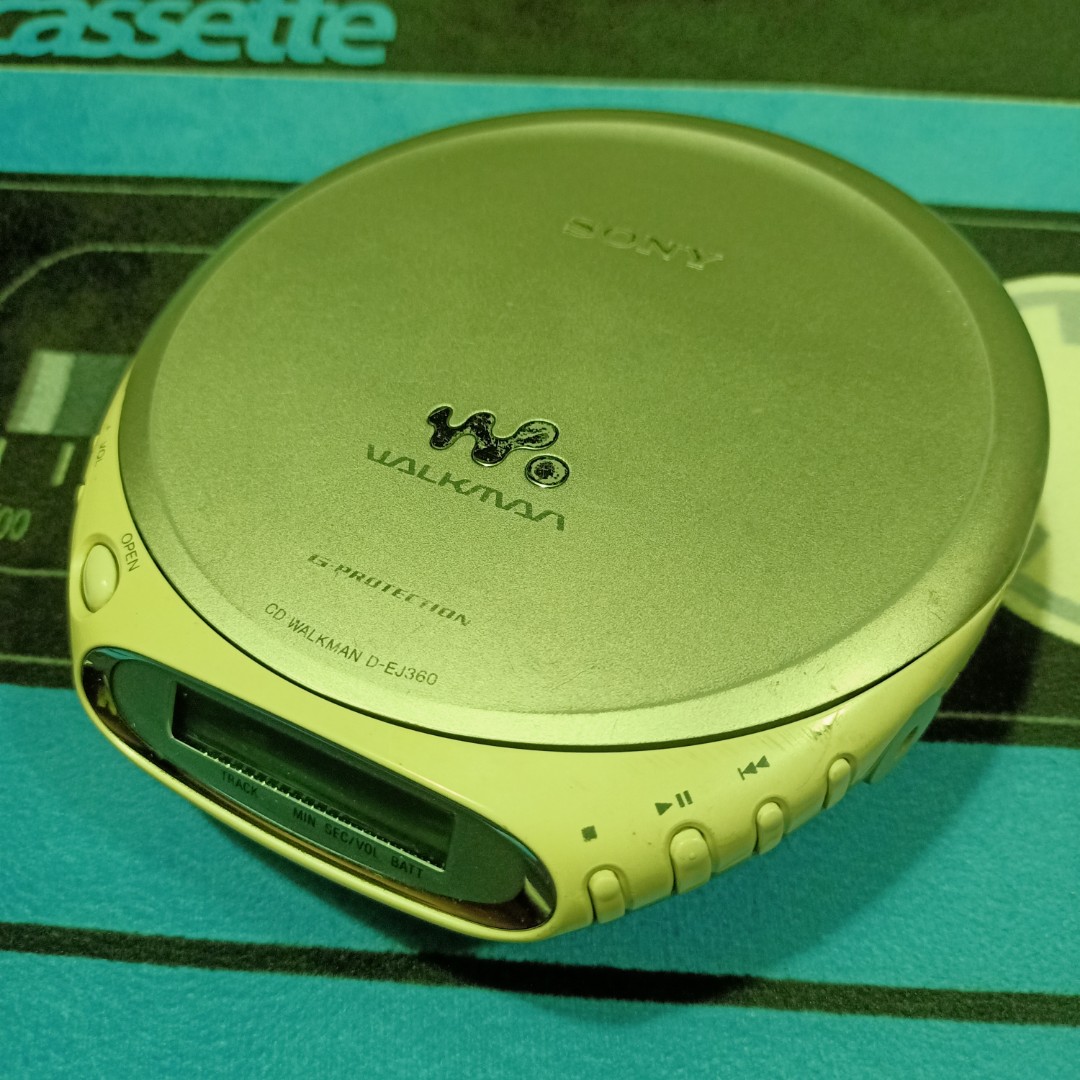 Sony CD Walkman DEJ360 GProtection Discman, Audio, Portable Audio