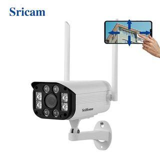 SRICAM SriHome SH031-E (4G) 3MP WiFi Two-Way Talk Night Vision Waterproof with Remote Viewing Outdoor CCTV IP Camera