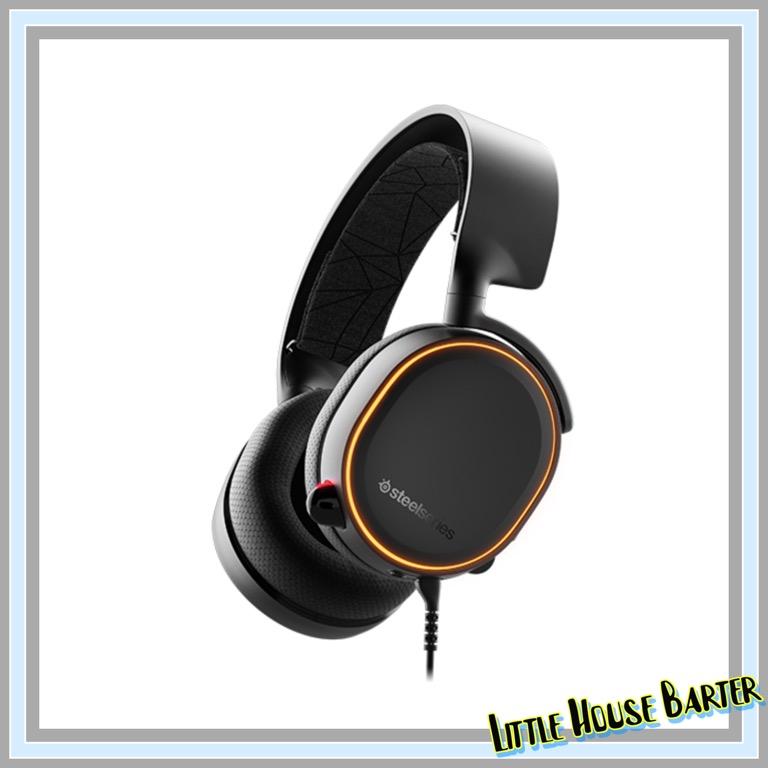 SteelSeries Arctis 5 Gaming Wired Headset Audio Headphones Headsets on Carousell