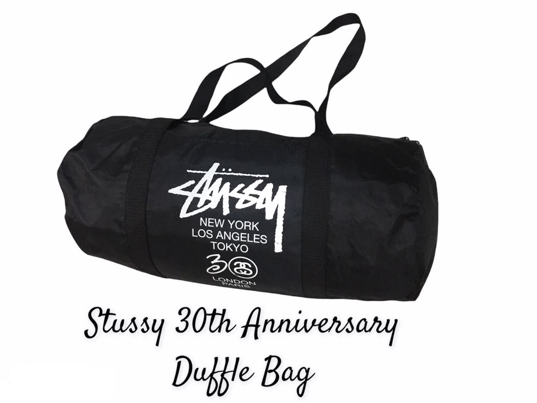 Stussy duffle bag hot sale 30th anniversary