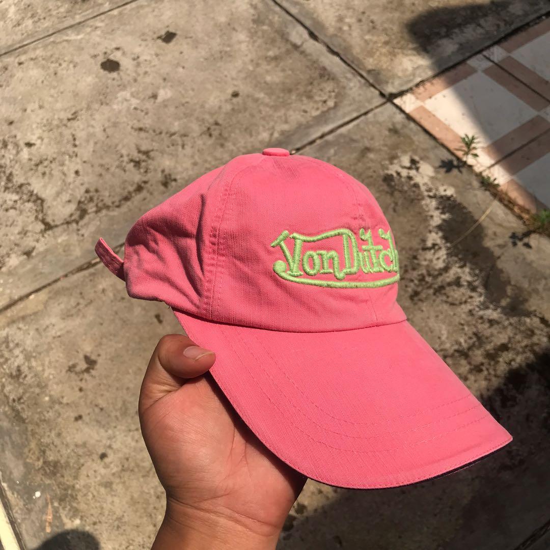 Depop Pink Von Dutch Bucket Hat Von Dutch Pink Reversible Bucket