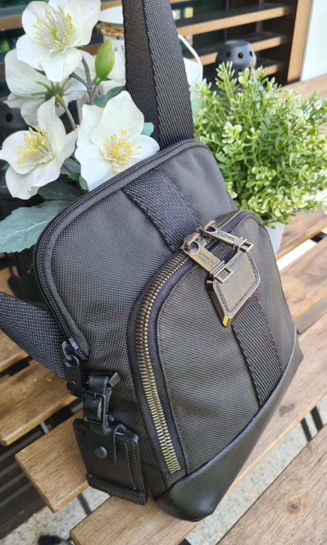 TUMI Alpha Bravo Barksdale Crossbody Bag Satchel Men s Fashion