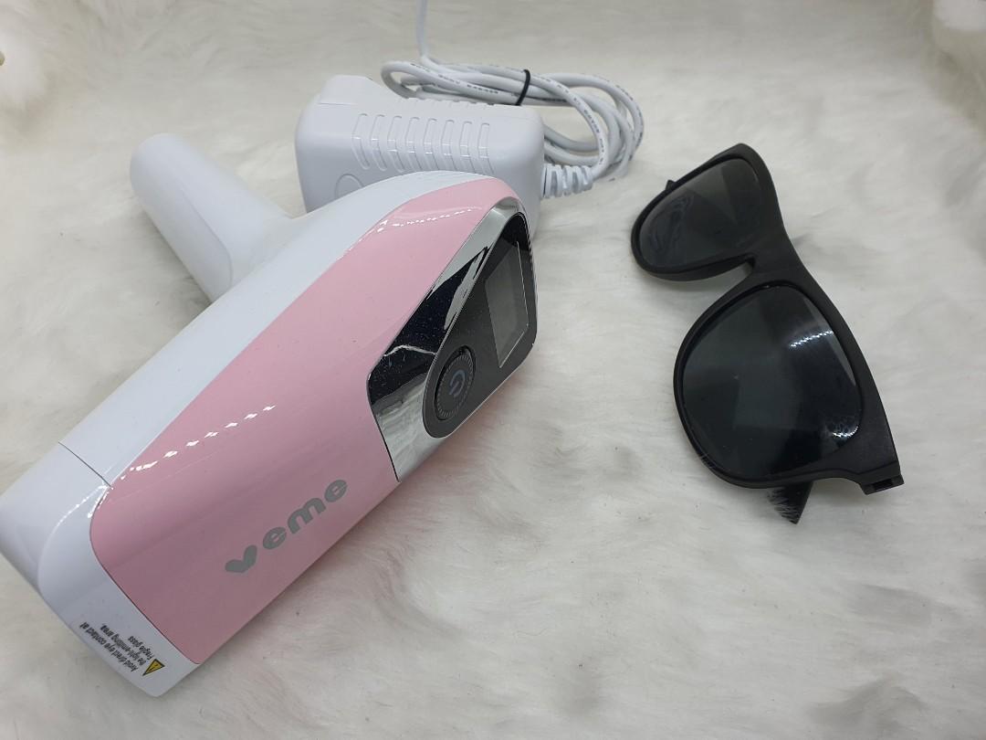 Veme V401 IPL Hair Removal Device for Women and Men with 500000