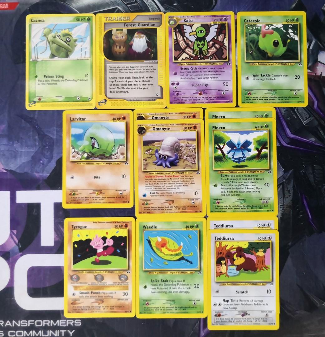 Vintage Cards from Neo Discovery, sandstorm, aquapolis Pokémon Pokemon TCG Pokemon  Cards, Hobbies & Toys, Toys & Games on Carousell