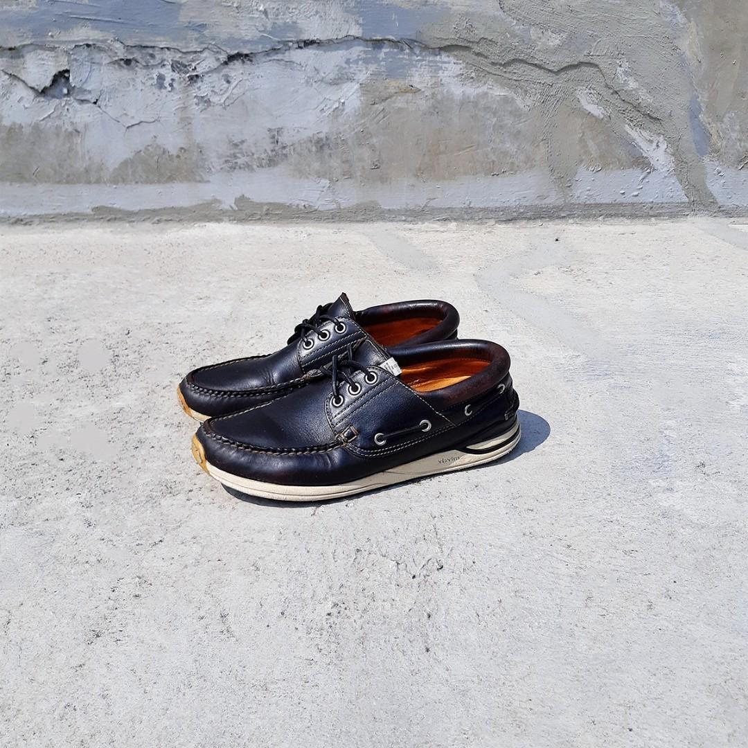 visvim　AMERICANA DECK-FOLK　BLACK　US8　美品定価当時4万円程