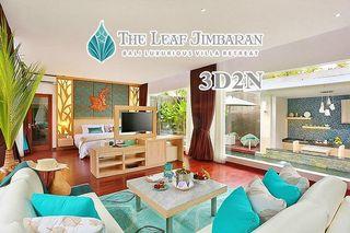 Voucher Hotel Villa The Leaf Jimbaran Bali Spearmint Villa 3D2N