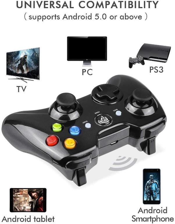Wireless Gaming Controller Easysmx Dual Vibration Joystick Gamepad Computer Game Controller For Pc Windows 7 8 10 Ps3 Android Tv Switch X Box 1015 Video Gaming Gaming Accessories Controllers On Carousell