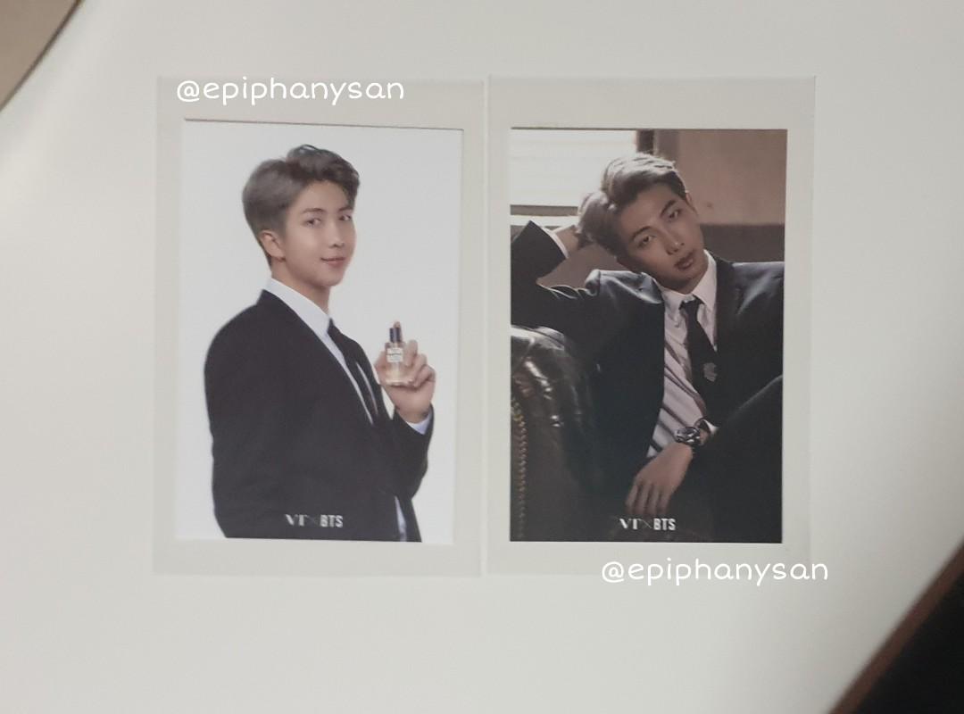 Wts Lfb Vt X Bts L Atelier Perfume Postcard Namjoon Set K Wave On Carousell