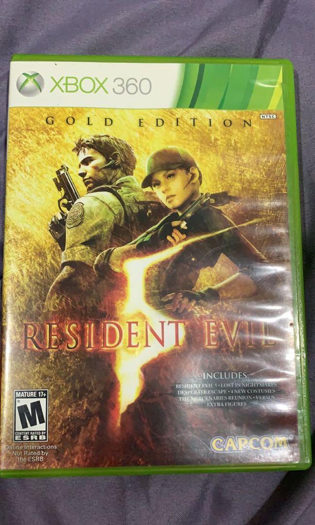 resident-evil-xbox-360-game-video-gaming-video-games-on-carousell