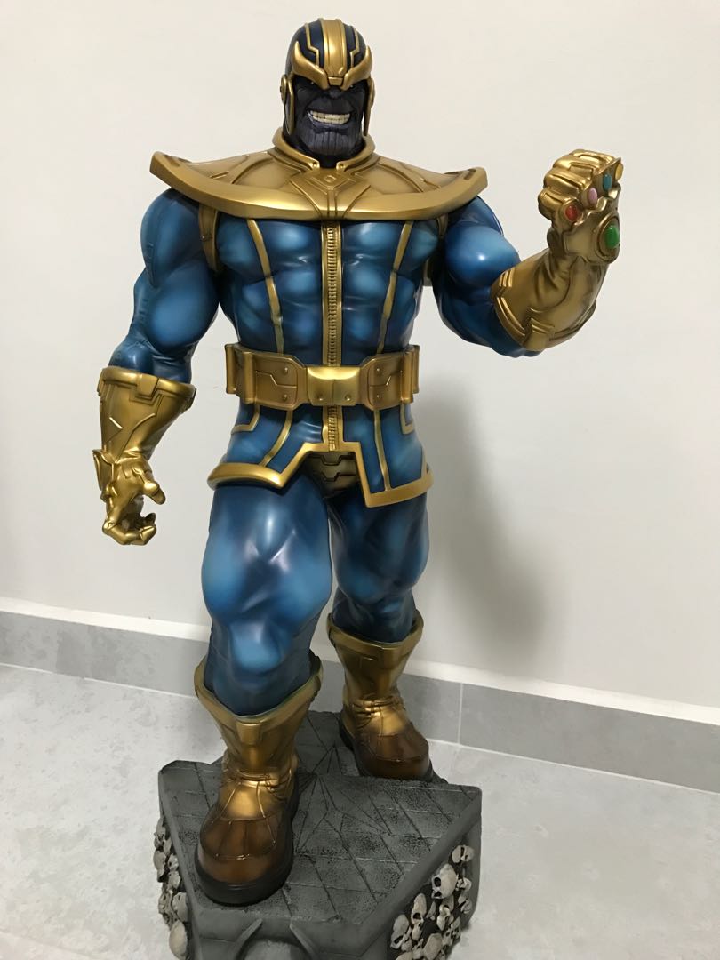 Xm Thanos statue (custom painted), Hobbies & Toys, Toys & Games on