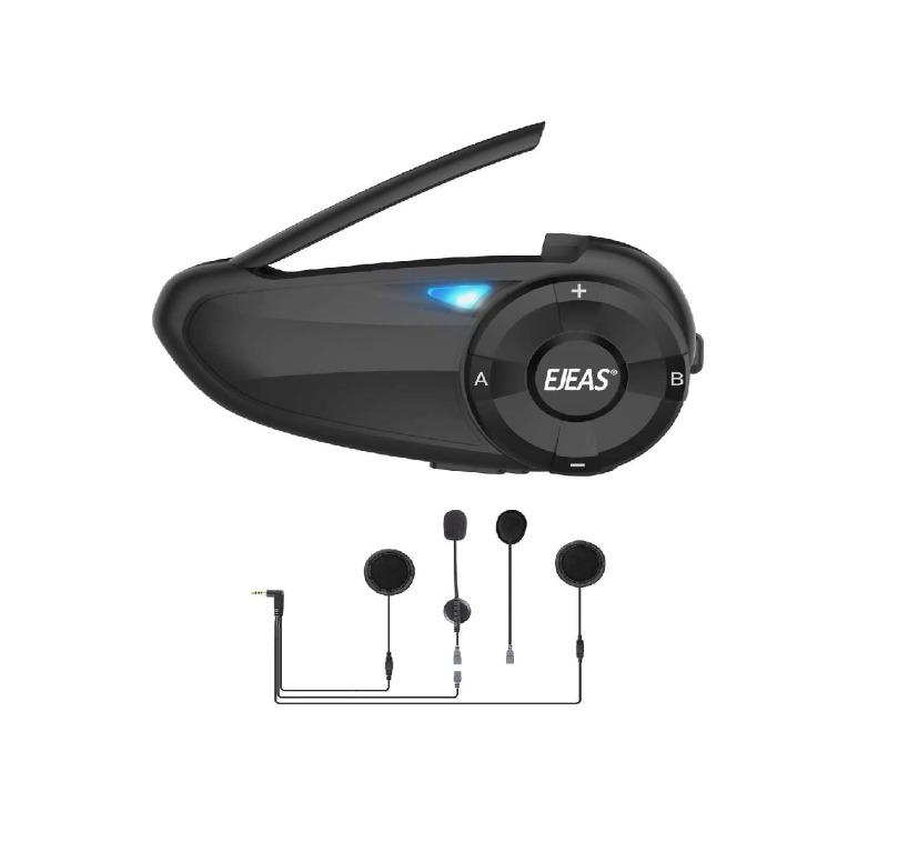Snowmobile communication headsets top