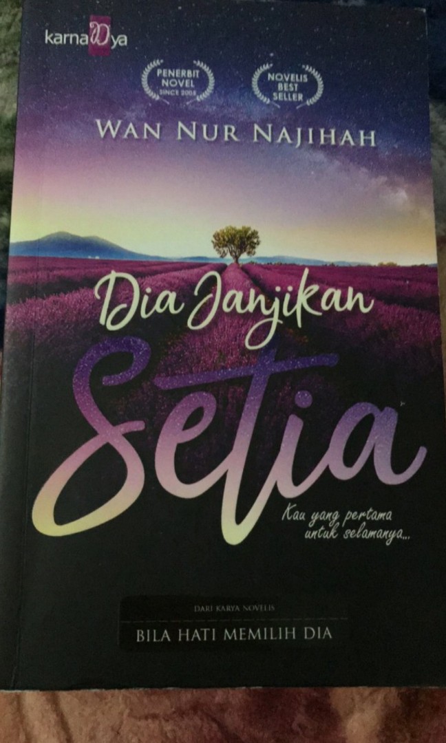 131] DIA JANJIKAN SETIA - WAN NUR NAJIHAH, Books u0026 Stationery 