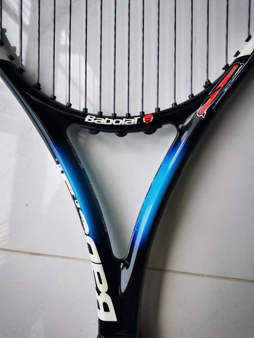 2005 Babolat pure drive team tennis racquet Sports Equipment Sports Games Racket Ball Sports on Carousell