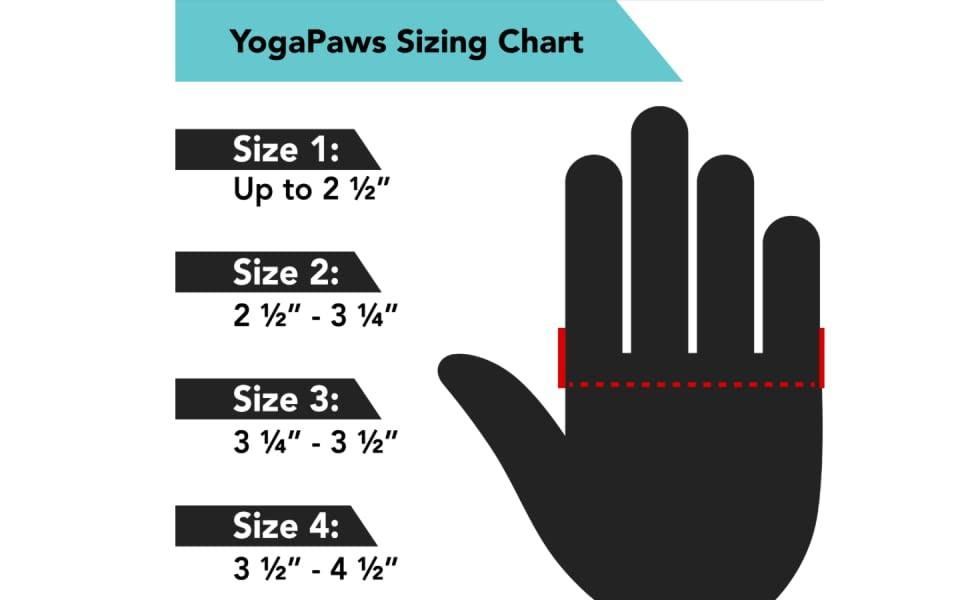 YogaPaws Elite Padded Anti Slip Grip Gloves for  