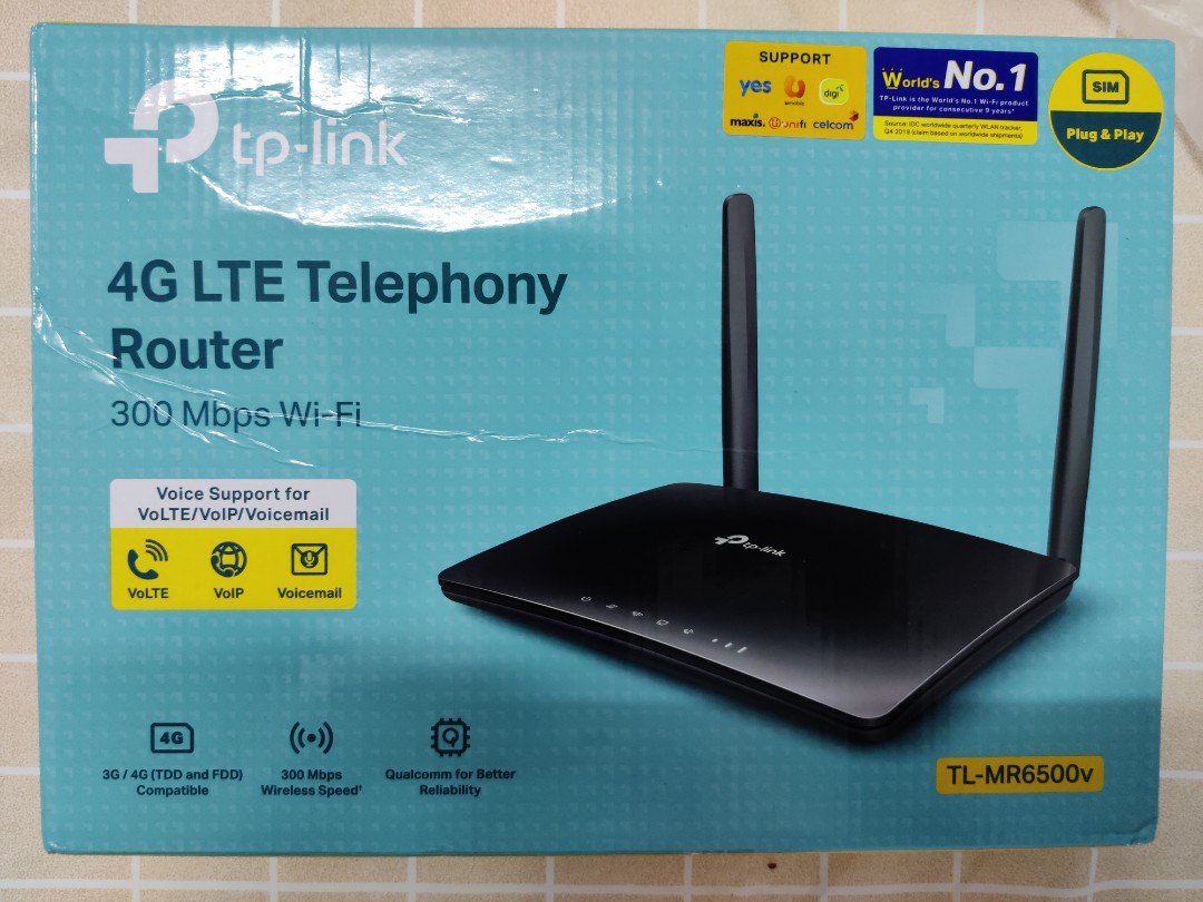 Routeur WiFi mobile 4G LTE TP-Link TL-MR6500v