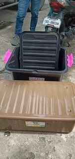 60 liters under bed storage box BIG Brown (Category: Storage Boxes & Baskets) located in Quezon City. Submitted by uno_store (Listing ID 1112805604, Image 3). Description: 60 liters under bed storage box BIG Brown PM na po sa orders unitech brown underbed storage 60 liters brown 365 dimension: 28x15x11" P 365 PM for details and deliveries po +639669963543.