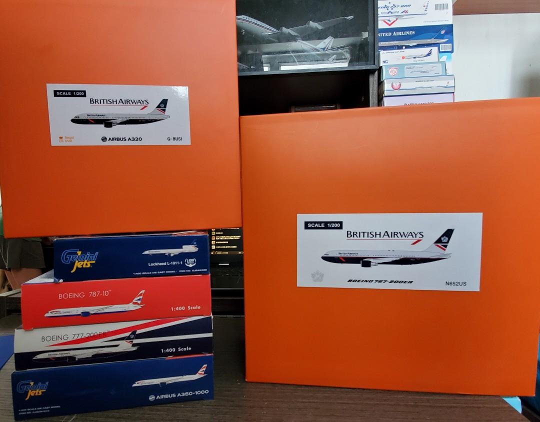 清位換機 1 0 1 400 英國航空客機放售 玩具 遊戲類 玩具on Carousell