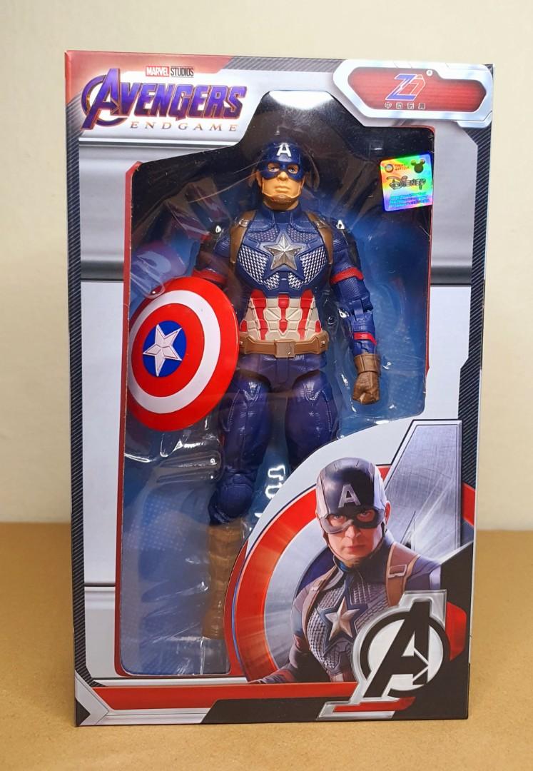 Details about   NEW Captain America Marvel Avengers Endgame 7" Action Figure ZD Toys Kids Gifts 
