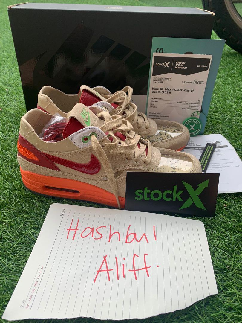 Nike Air Max 1 CLOT Kiss of Death (2021) - DD1870-100