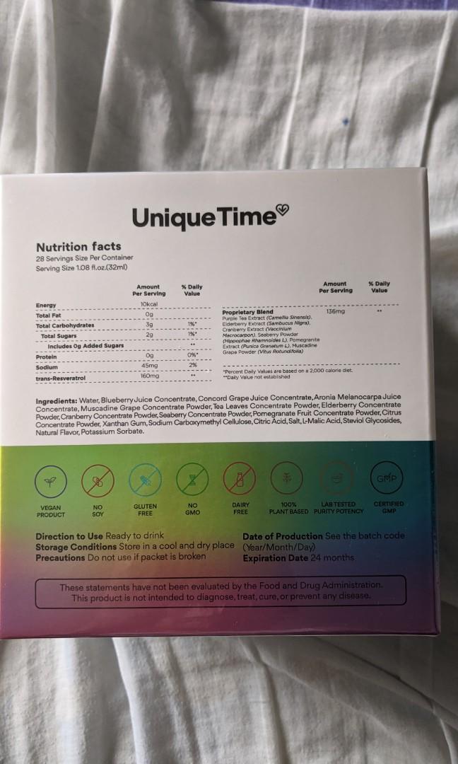 Antioxidant Drink (Unique Time Rejuvenate), Health & Nutrition, Health