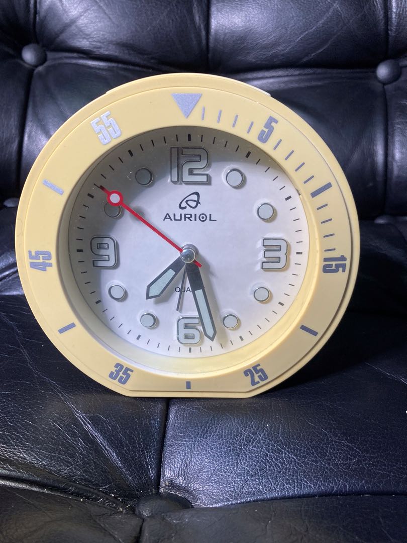 Auriol Alarm Clock, Furniture & Home Living, Home Decor, Clocks on