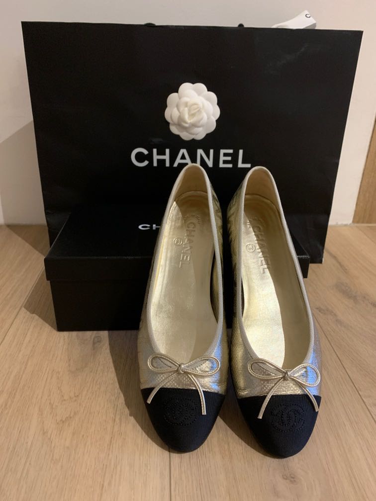 Chanel flats on best sale sale