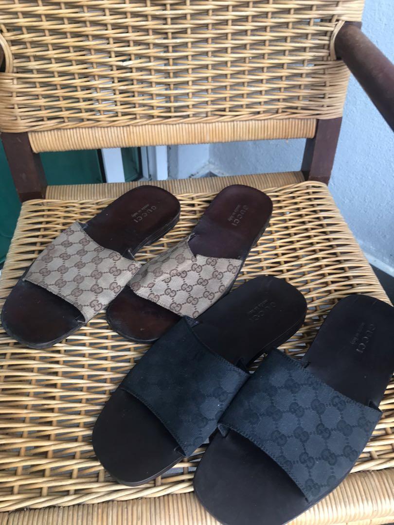 Authentic vintage Gucci Men Sandals, Men's Fashion, Footwear