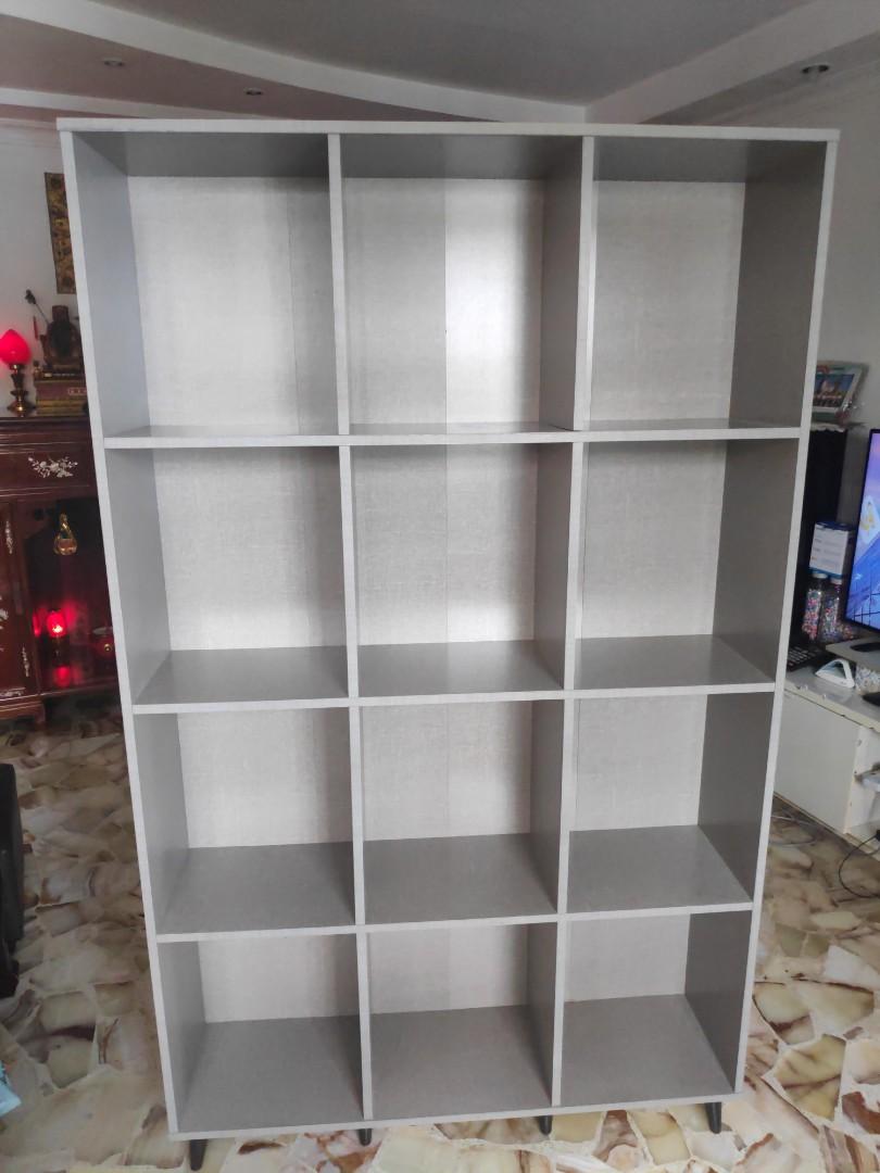 book shelf (Grey) Furniture & Home Living, Furniture, Shelves
