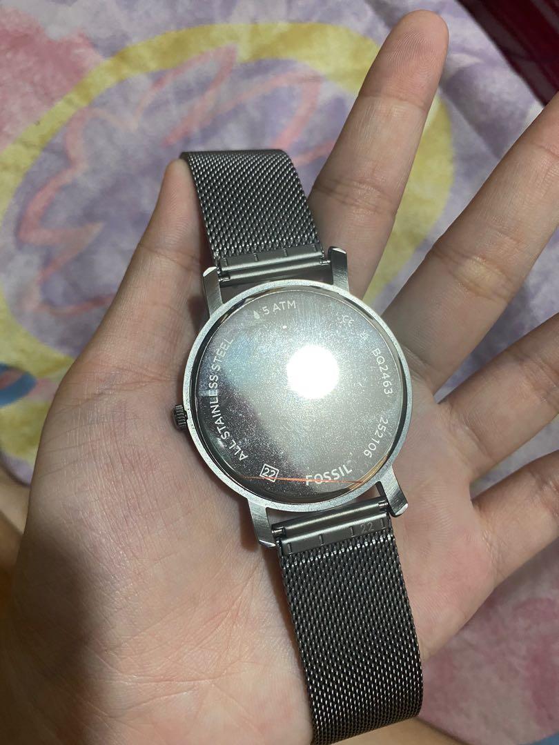 FOSSIL MENS WATCH - LUX LUTHER 