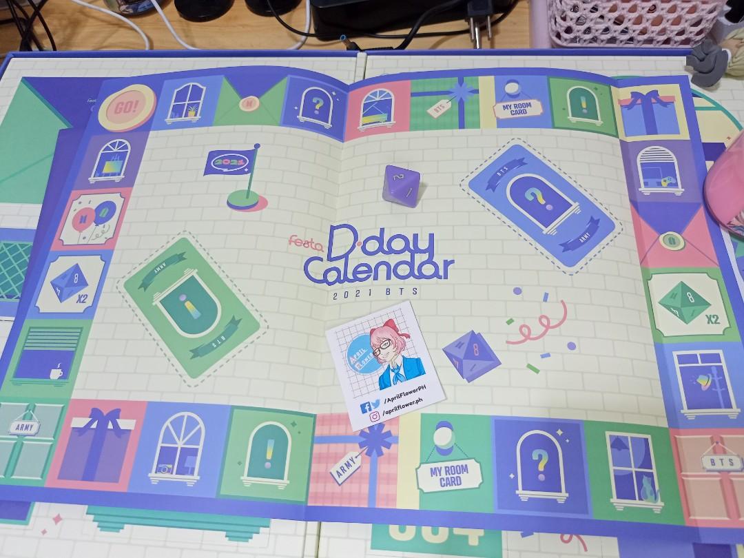 D11 2022 Calendar Bts Festa D-Day Calendar D11 + D1 (612 + 602), Hobbies & Toys, Memorabilia  & Collectibles, K-Wave On Carousell