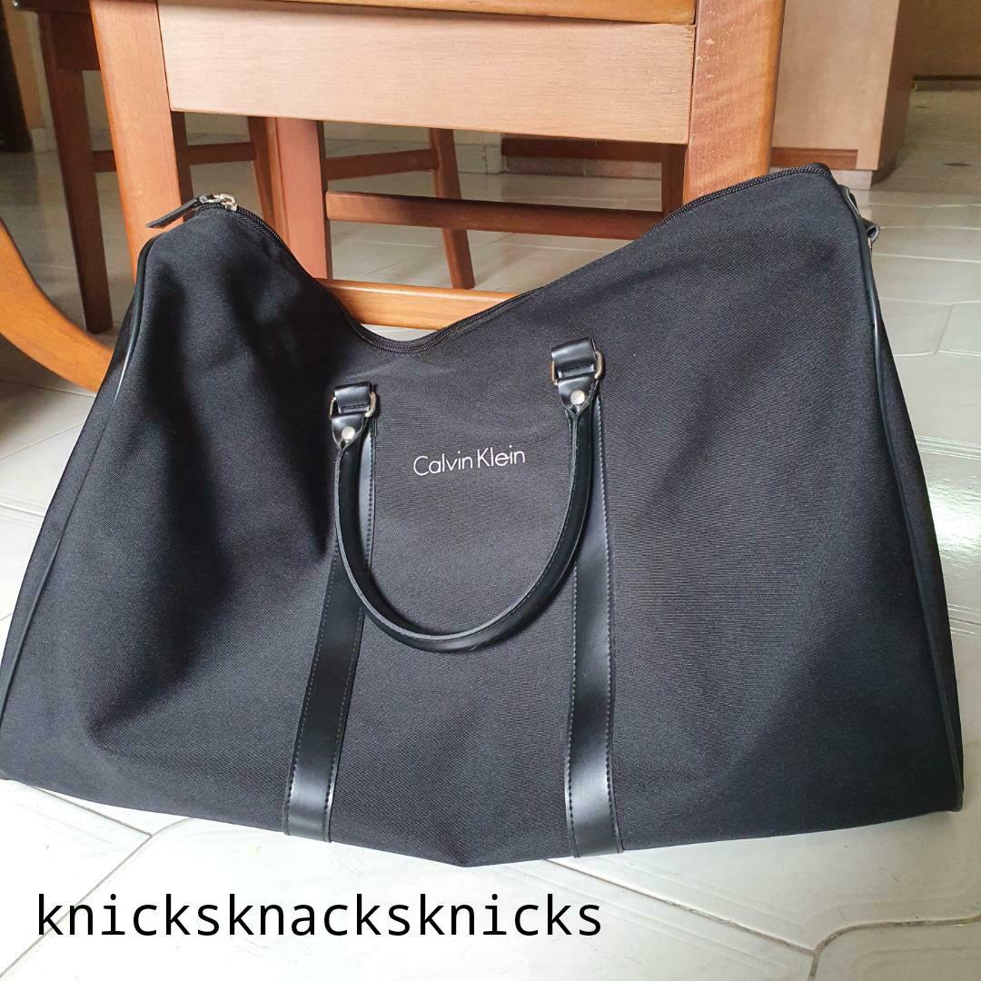 Calvin Klein Travel/Luggage Bag, Women's Fashion, Bags & Wallets, Tote Bags  on Carousell