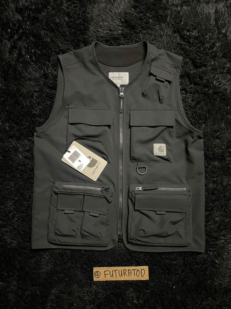Carhartt WIP Elmwood Vest Men s Fashion Tops Sets Tshirts