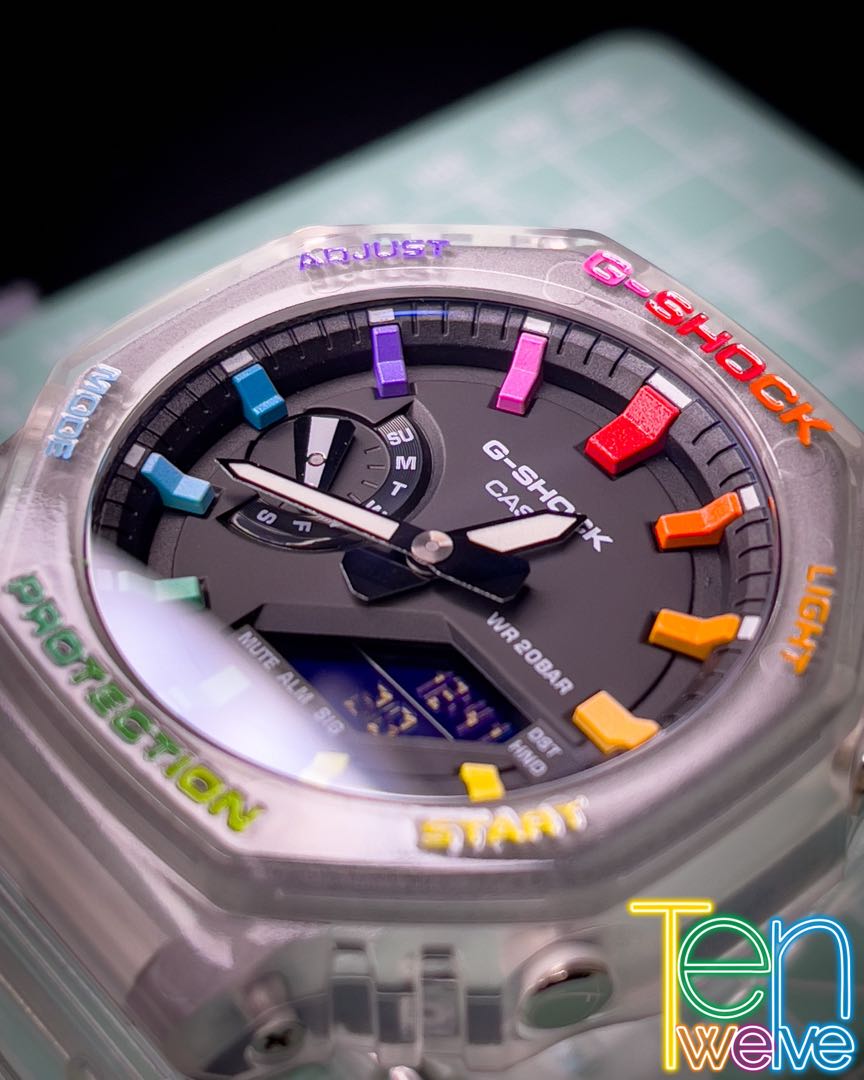Casio G Shock GA2100 GA2110 GA 2100 GA 2110 Sapphire Glass with AR