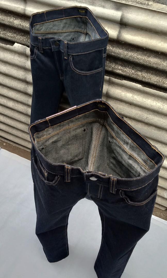 Jual sales raw denim