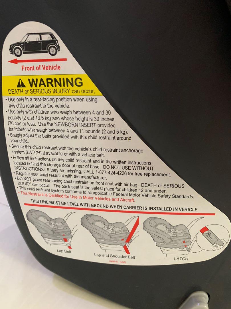 Chicco keyfit 30 faa sticker deals